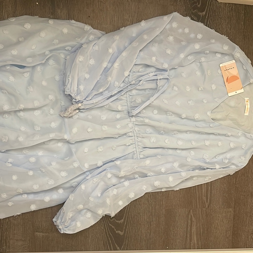 Light blue dress